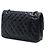 Chanel Black Medium Classic Caviar Double Flap Nero - vista 2