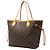 Louis Vuitton Marrone Monogram Neverfull MM - vista 2
