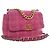 Chanel Pink Medium Tweed 19 Flap Rosa - vista 3