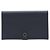 Portapassaporto Hermès Blue Evergrain RMS Toutenmain Blu navy