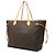 Louis Vuitton Marrone Monogram Neverfull GM - vista 2