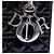 Dior Lady Dior Cannage negro medio en charol - vista 5