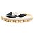 Clutch Chanel White Mini Lambskin Round Camellia Bianco Bianco sporco - vista 6