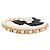 Clutch Chanel White Mini Lambskin Round Camellia Bianco Bianco sporco - vista 7