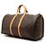 Louis Vuitton Marrone Monogram Keepall Bandouliere 55 - vista 2