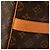 Louis Vuitton Marrone Monogram Keepall Bandouliere 55 - vista 5