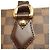 Louis Vuitton Marrone Damier Ebene Saleya MM - vista 16