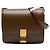 Céline Celine Brown Small Calfskin Classic Box Braun