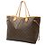 Louis Vuitton Marrone Monogram Neverfull GM - vista 2