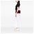 Chanel Red Medium Classic Velvet Double Flap Vermelho Bordeaux - vista 5