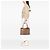 Gucci Bamboo Libeccio Tote aus beigem GG Canvas, Medium - Ansicht 6