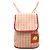 Zaino Hermès Orange Canvas Animaux Nattes Arancione