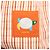 Zaino Hermès Orange Canvas Animaux Nattes Arancione - vista 5
