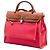 Hermès Pink Toile Herbag Zip 31 Rosa - vista 2