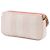 Clutch Chanel Pink Raffia Deauville Double Zip con Cadena Rosa - vista 2