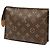 Beauty case Louis Vuitton Brown Monogram 19 Marrone - vista 2