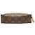 Beauty case Louis Vuitton Brown Monogram 19 Marrone - vista 3