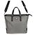 Borsa Tote Triangle in nylon Saffiano Prada Marrone Nero