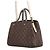 Borsa Louis Vuitton Monogram Montaigne MM Nero Monogramma - vista 2