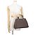 Borsa Louis Vuitton Monogram Montaigne MM Nero Monogramma - vista 4