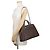 Borsa Louis Vuitton Monogram Montaigne MM Nero Monogramma - vista 5