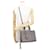 Sac à main Yves Saint Laurent Baby Sac de Jour Marron  - vue 5