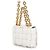 Borsa a tracolla con catena bianca Bottega Veneta Bianco - vista 2
