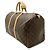 Borsa Boston Louis Vuitton Monogram Keepall 50 Marrone - vista 3