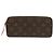 Louis Vuitton Monogram Portefeuille Clemence Rund Geldbörse - Ansicht 2