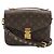 Borsa Louis Vuitton Monogram Pochette Metis MM Marrone - vista 2