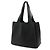 Prada Vitello Daino Soft Leather Tote/Shoulder Bag Schwarz - Ansicht 3