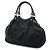 Borsa Tote GUCCI Sukey GG Canvas Nero - vista 3