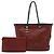Borsa Tote Chanel On the Road Wild Stitch Nero Bordò