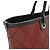 Borsa Tote Chanel On the Road Wild Stitch Nero Bordò - vista 5
