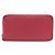 Hermès HERMES Azap Long All-Leather Round Wallet in Fuchsia Fuschia - vista 2