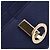 Cartera larga bi-fold Bvlgari Bulgari Clip Azul - vista 6