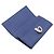 Cartera larga bi-fold Bvlgari Bulgari Clip Azul - vista 7
