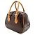Borsa Louis Vuitton Monogram Vernis Summit Drive Bordò - vista 3