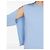 Salvatore Ferragamo hellblauer Cashmere-Pullover mit V-Ausschnitt und Cut-Out-Details - Ansicht 10
