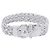 Hermès Bracciale Charm Hermes in Argento 925