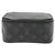 Pochette borsa Louis Vuitton Monogram Eclipse Cube de Orangement PM Marrone Nero
