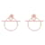 Hermès Orecchini Loop Echappé PM Hermes  - vista 1