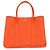 Hermès Borsa Tote Hermes Garden PM in Feu Rosso