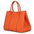 Hermès Borsa Tote Hermes Garden PM in Feu Rosso - vista 2