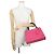 Bolso Louis Vuitton Epi Cléber PM Negro Rosa - vista 4