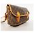 Louis Vuitton Monogram Gibeciere MM Schultertasche Braun - Ansicht 2