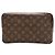 Louis Vuitton Monogram Trousse Toilette 28 Clutch Marrone