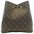 Néonoé Borsa a tracolla Louis Vuitton Monogram Neo Noe MM M44020 Marrone Nero - vista 2