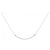 Tiffany & Co Collana piccola Tiffany T Smile in oro rosa