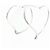 Tiffany & Co Orecchini a cerchio Tiffany Open Heart - vista 2